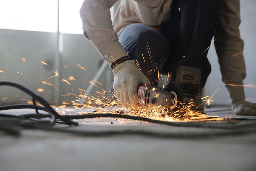 Construction Grinder Man 1216544